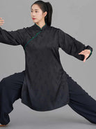 Jacquard Tai Chi Shirt Pants Women Training Clothing
