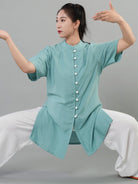 Lightweight Summer Tai Chi Outfit for Women Competition