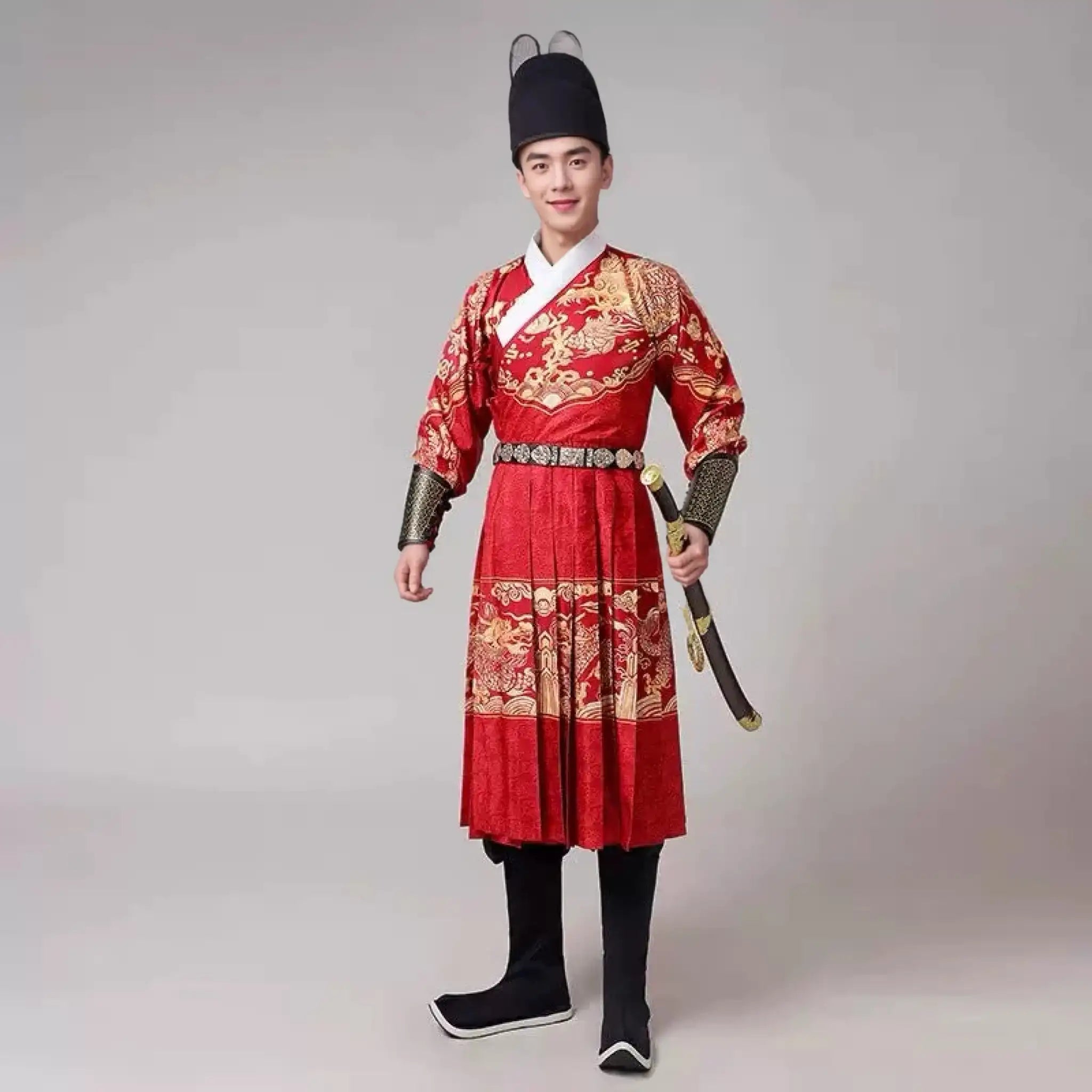 Men’s Ming Dynasty Dragon Hanfu Robe