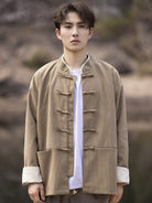 Men’s Chinese Jacket Vintage Zhongshan Suit