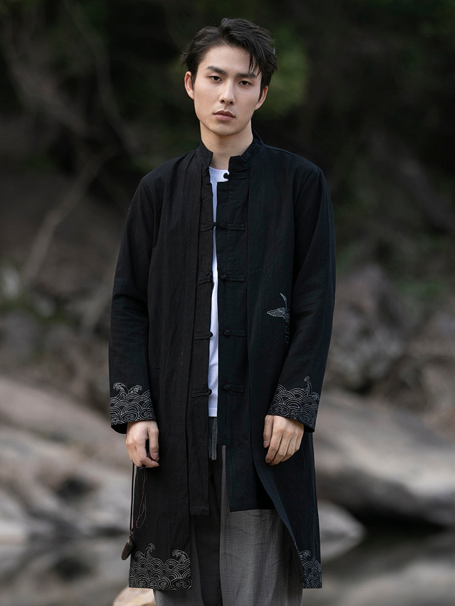 Men’s Hanfu Zhongshan Suit Chinese Style Jacket