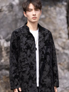 Mens Jackets Zhongshan Suit Jacket Loose Top