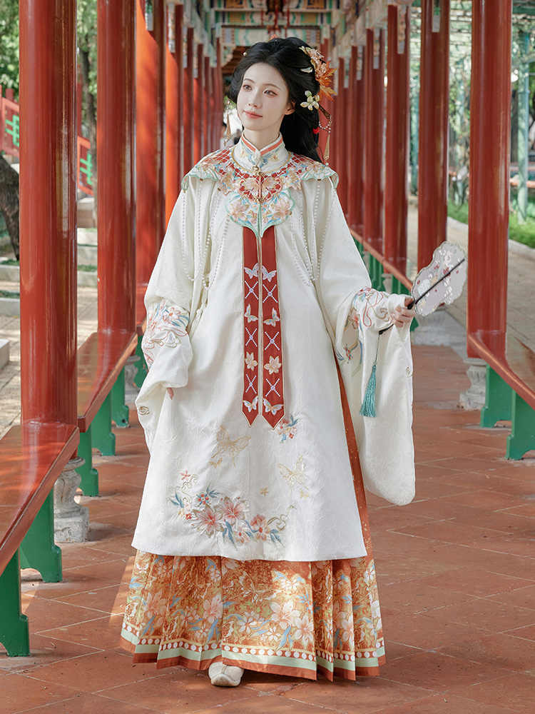 Ming Dynasty Traditional Chinese Clothing Hanfu Suit Female