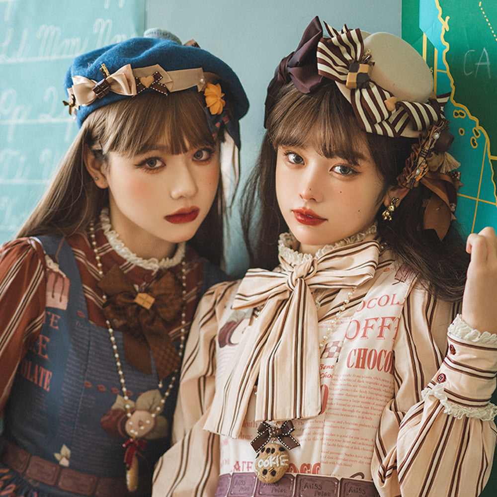 Chocolate Daily Light Sweet Lolita Hat
