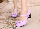 Ode to Luan - Sweet Lolita High Heel Bow Shoes