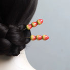 Strawberry Sugar Candy Hair Stick | Hanfu Hair Accessory