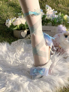 Soft Sheer Dance - Sweet Lolita Heel Shoes, Sheer Straps