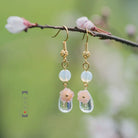 Green Mint Earrings | Hanfu Jewelry