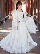 Hidden Flower 花之隐 - Song Dynasty Style Qiyao Ruqun Hanfu