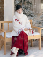 New Chinese Style Coat and Skirt - Suxue 素雪暖岁