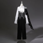 Ouji Lolita Pants Set, Detachable Jabot & Shawl