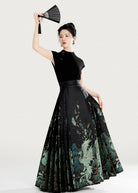 Phoenix | Modern Ma Mian Skirt Set (青羽)