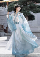 Azure Sky | 4-Piece Unisex Couple Plus Hanfu (碧落)
