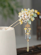 Golden Autumn Hair Stick | Ancient Chinese Hair Accessory