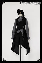 Red Shadow - Irregular Ouji Lolita Prince Vest