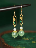 Literary Ancient China Earrings | Cheongsam Jewelry