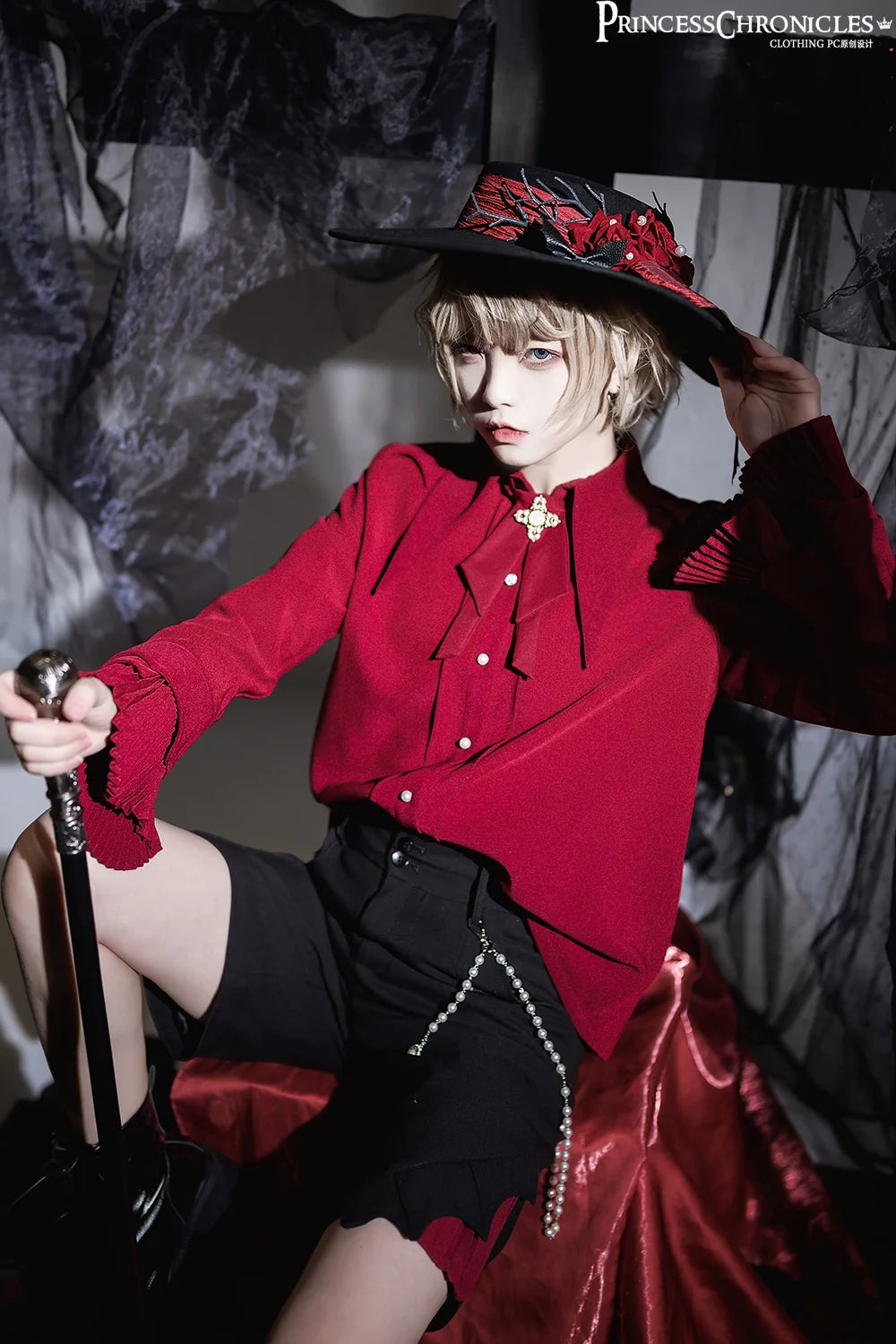 Floating Phantom - Ouji Fashion Shirt, Long Sleeve