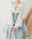 Chiffon Off-Shoulder Classic Lolita Blouse