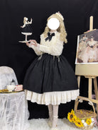 The Heart of the Rose - Elegant Retro Lolita Skirt High Waist SK Blouse