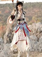 Yuanshan Yin 远山吟 - Exotic Hanfu Swordsman Outfit