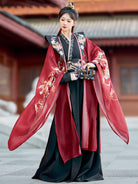 Bihai Yaoguang Wuxia Hanfu Set | Chinese Fantasy Period Drama Style