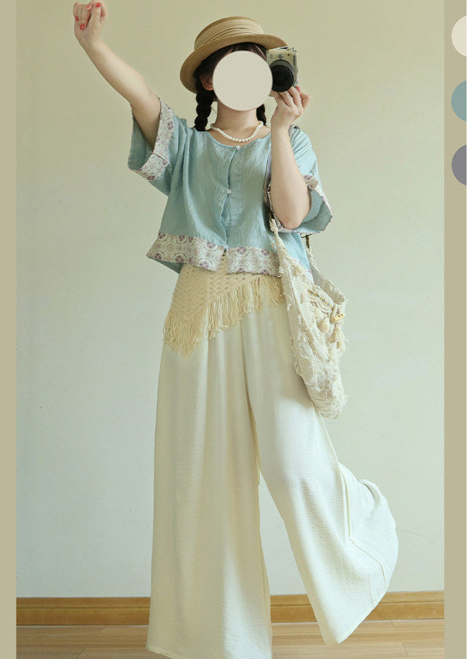Midsummer Breeze | 2-Piece Plus Pants Set (盛夏)