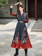 Flame Wuxia Hanfu Set | Chinese Fantasy Period Drama Style