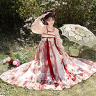 Strawberry Cream | Tang Style Qixiong Ruqun Modern Hanfu Dress for Spring