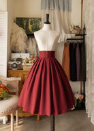 Forest Basket - Elegant Lolita Pleated Skirt