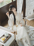 White Moonlight 白月光 - Song Dynasty Style Qiyao Ruqun Hanfu