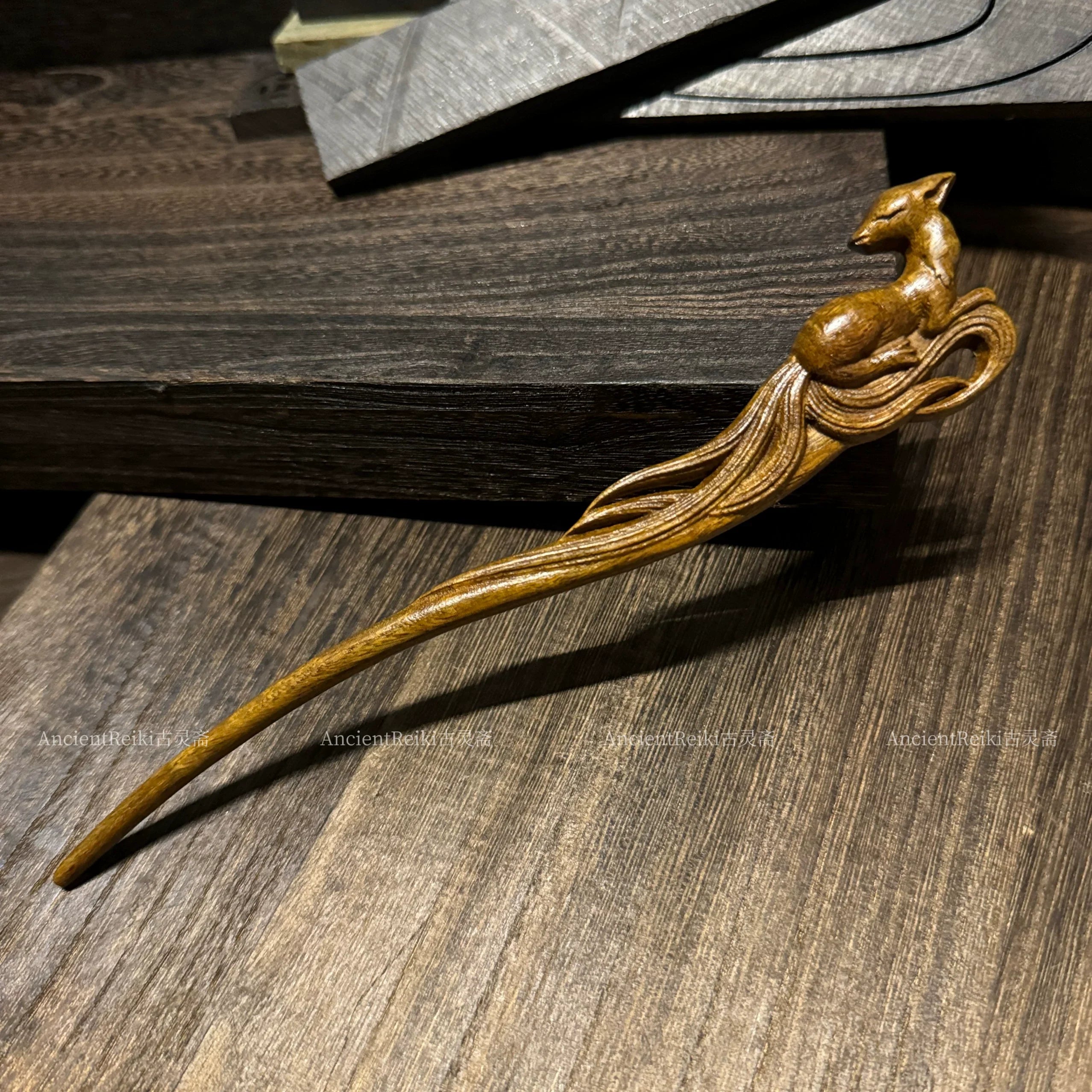 Nine Tail Fox Hair Stick | Hanfu Hair Accessory