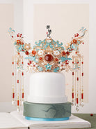 Hanfu Hair Accessories Set: Royal Pavilions