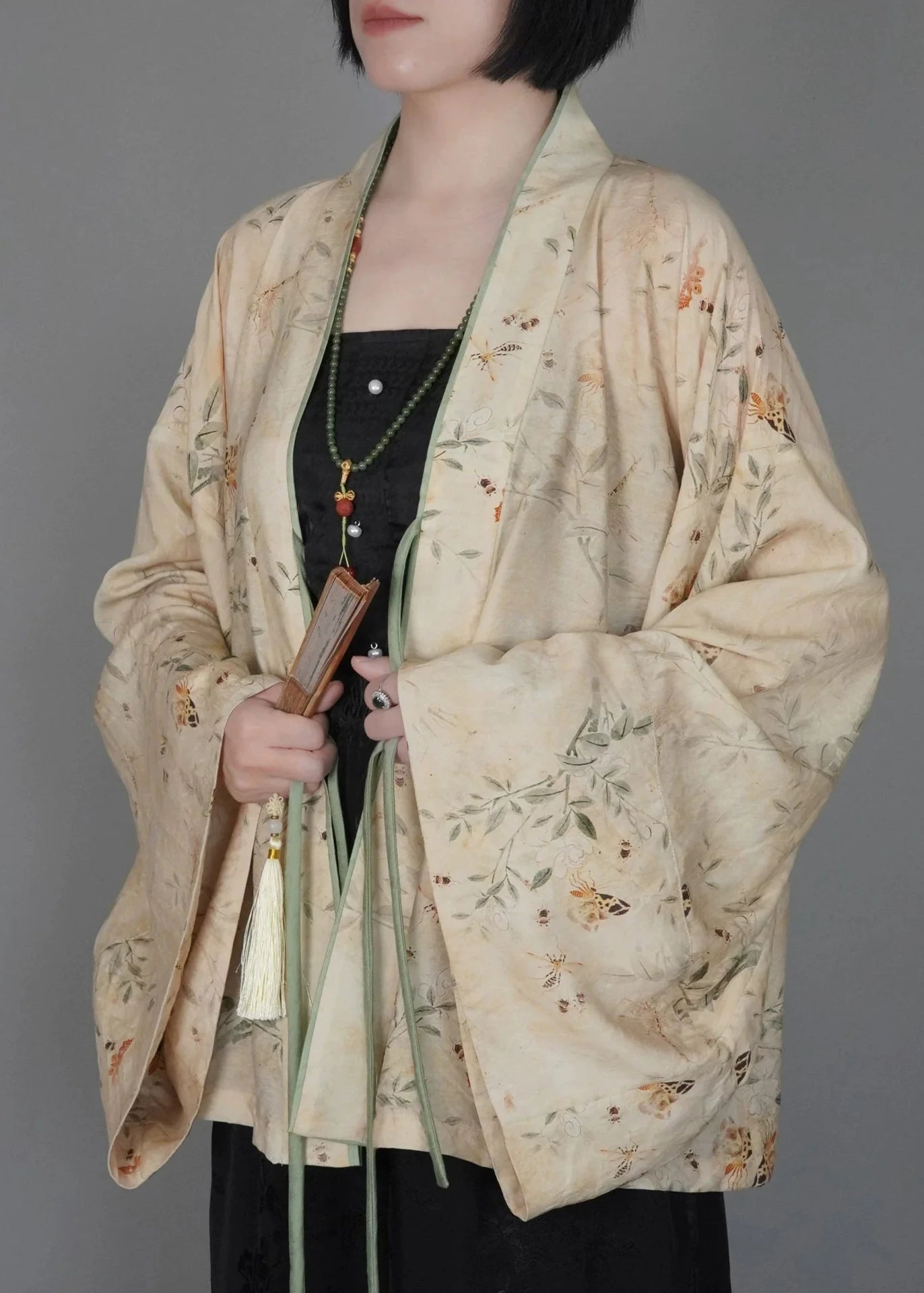 Ink Bamboo | Plus Jacket / Tank Top / Pants (蝶恋)
