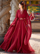 Wei Jin Dynasty Qiyao Ruqun Hanfu | Evening Star 辰星