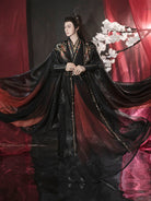 Night Flame Xianxia Hanfu Set | Chinese Fantasy Period Drama Style