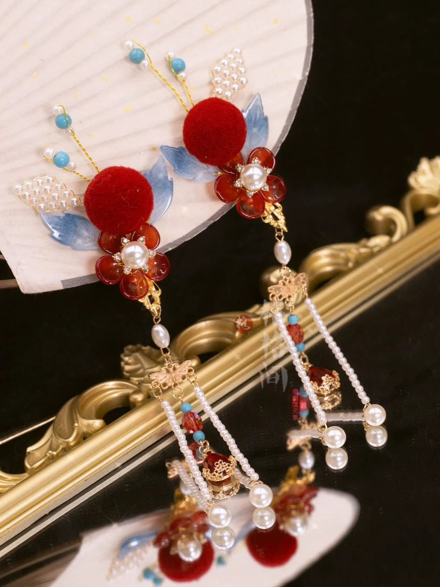 Hanfu Hair Accessories for Chinese New Year | Little Auspicious