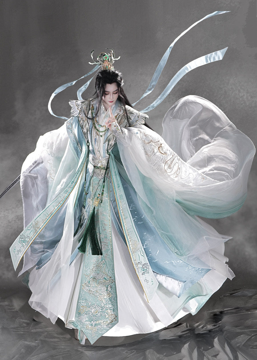 Wuqing Dao | 10-Piece Unisex Hanfu Set (无情道)