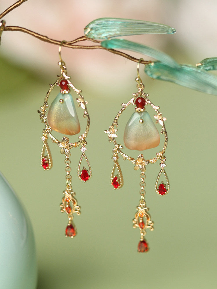 Flying Dunhuang Earrings | Hanfu Jewelry