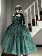 Meowing and fruity - Milky Way - Brilliant Princess Lolita Prom Dress Multicolors Long Dress