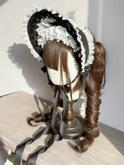 Elegant Lolita Bonnet Velvet Lolita Hat
