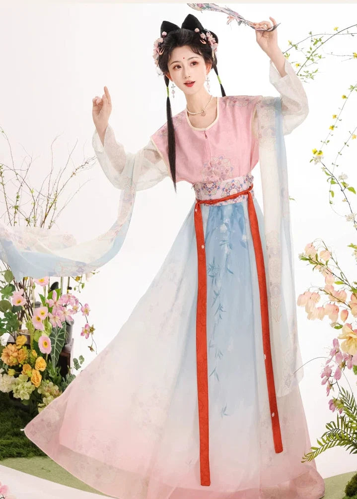 Summer Breeze | 2-Piece Plus Summer Hanfu (知夏)
