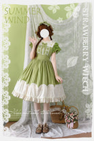 Summer Breeze - Sweet Lolita OP Embroidery Daily Lolita Dress