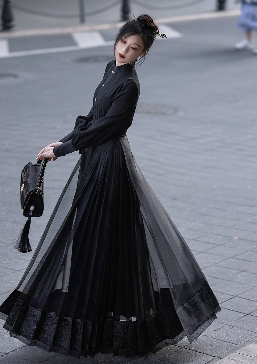 Oriental Soul | 2-Pieces Modern Ma Mian Skirt (东方骨)