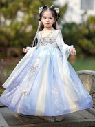 Butterfly - Tang Dynasty Hanfu Dress, Princess Costume for Girls