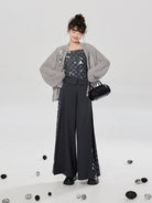 Meow Fun | Modern Song Dynasty Jacket and Pants Set