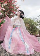 Lotus Fairy | 3-Piece Embroidered Hanfu (芙蕖)