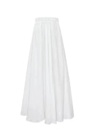 Cloud White | White / Black Midi Maxi Underskirt (云白)
