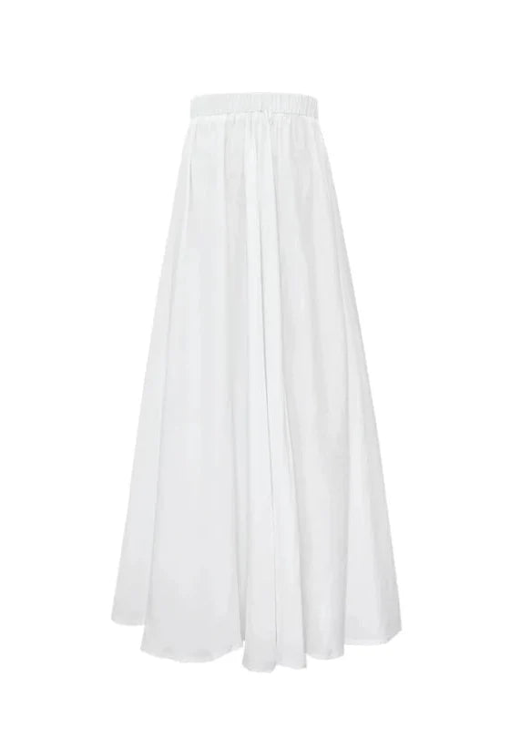 Cloud White | White / Black Midi Maxi Underskirt (云白)