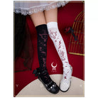 Yidhra - Angel&Devil - Gothic Lolita Pantyhose Printed Goth Tights