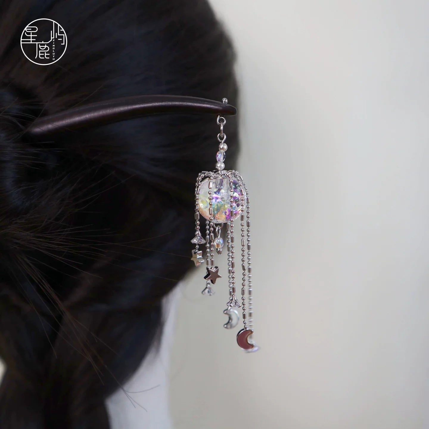 Sparkling Stars Hair Stick | Traditional Chinese Hair Accessory